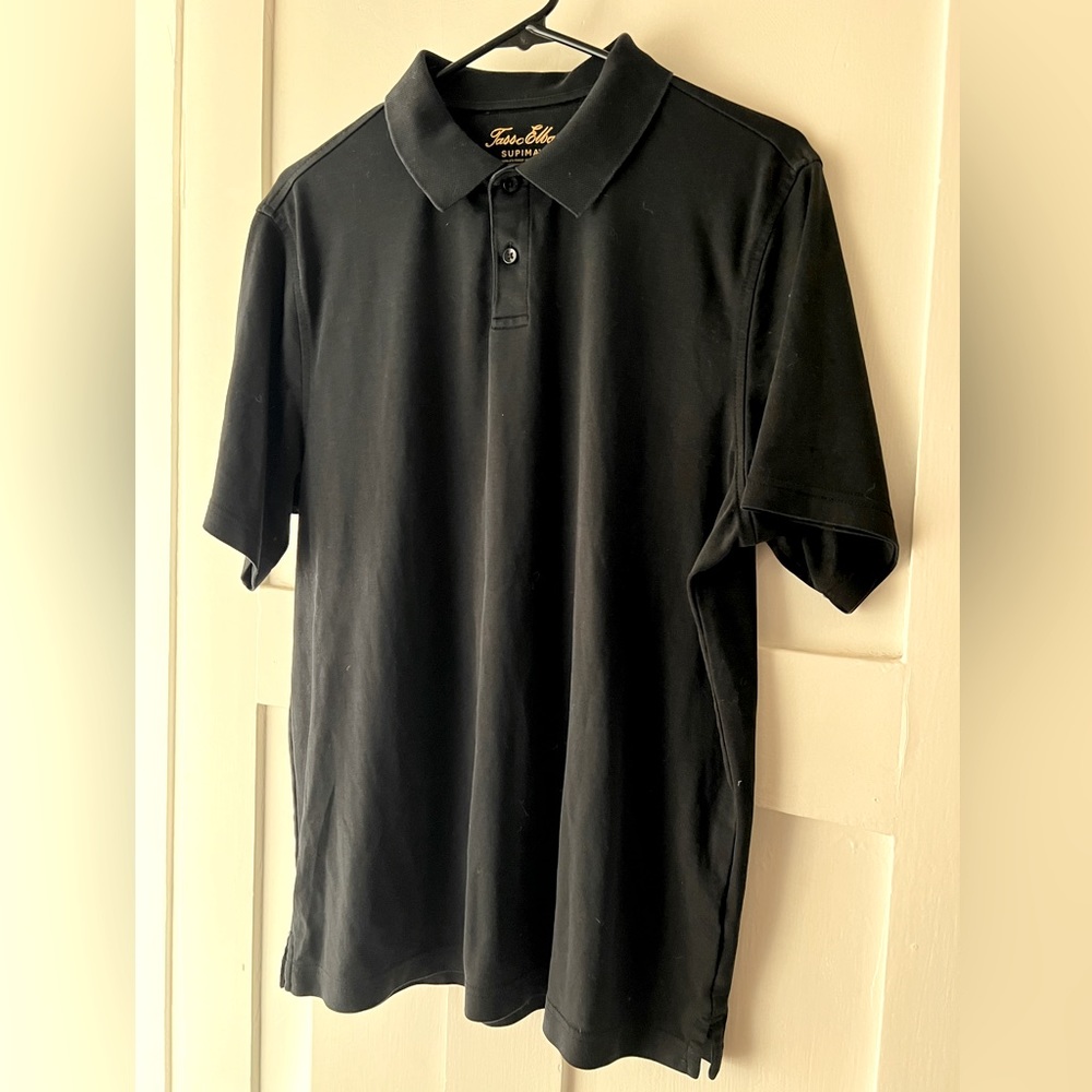Tasso Elba Men’s Black Polo